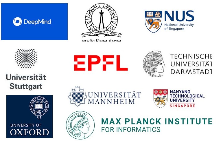 Organizers' affiliations logos